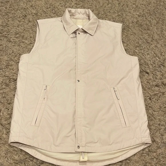 Nike ESC Down Collared Vest Wheat Men's Size S - Picture 3 of 14